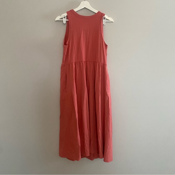 Pink Casual Summer Spring Dress with Pockets - Picture 4 of 4